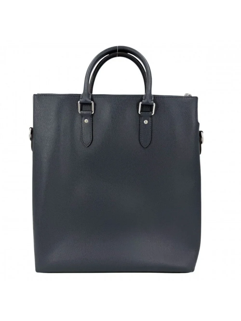 Louis Vuitton 2-Way Taiga Anton Tote Shoulder Bag Crossbody Business Navy